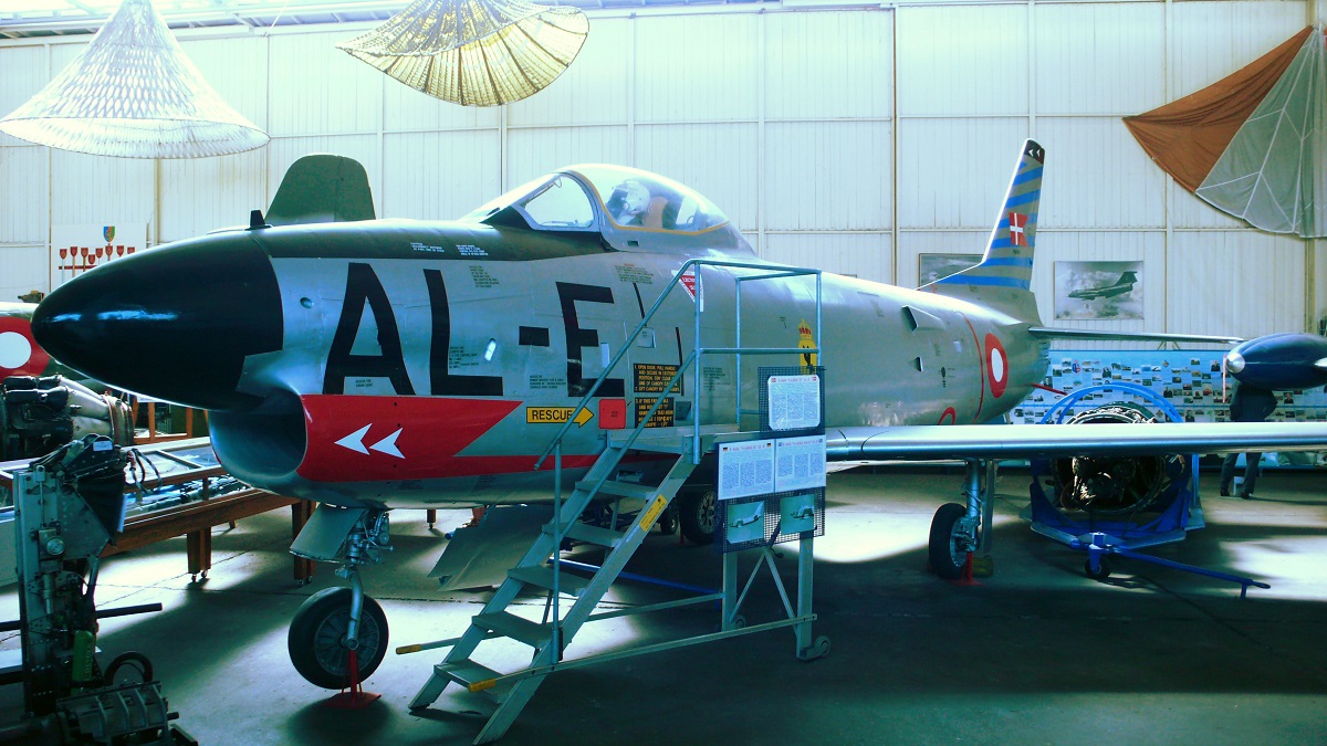 16-028/AL-E North American F-86D Sabre Danish Air Force