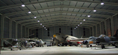 post-war airframes hangar
