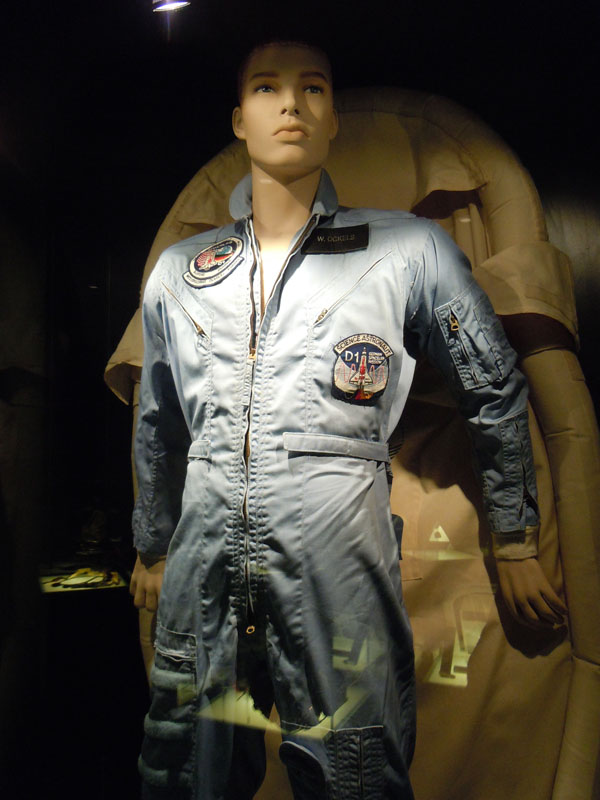 ISS workingsuit of Holland first Astronout Wubbo Ockels