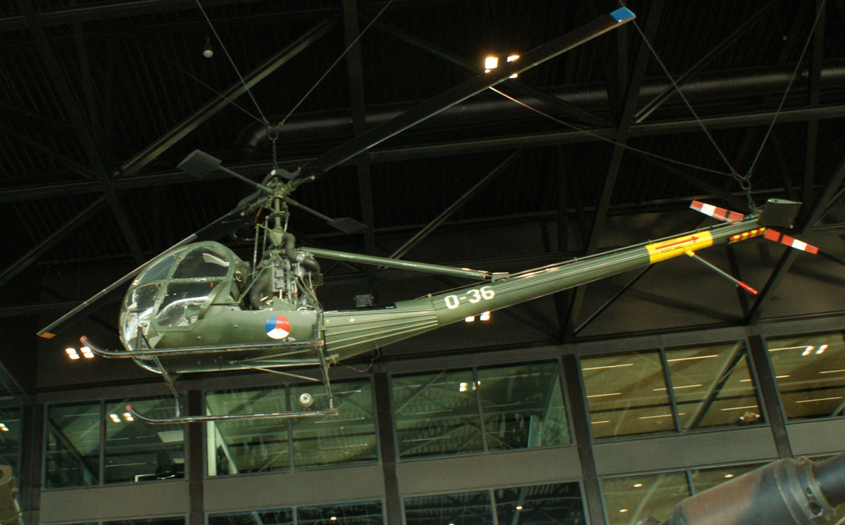  Hiller OH-23C Raven O-36 Groep Lichte Vliegtuigen (Royal Netherlands Army)