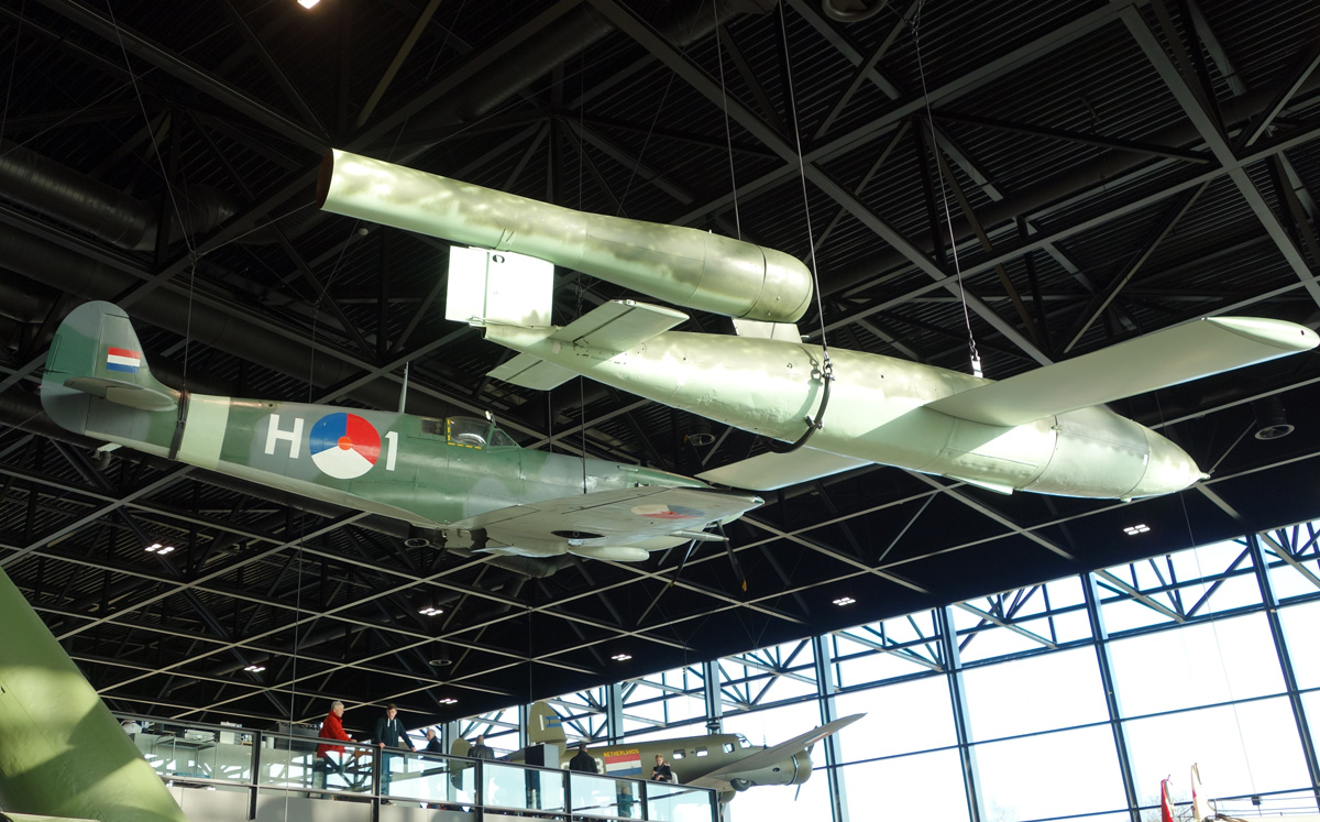 &nbsp;Supermarine Spitfire LF.IX H-1 Royal Netherlands Air Force and V-1