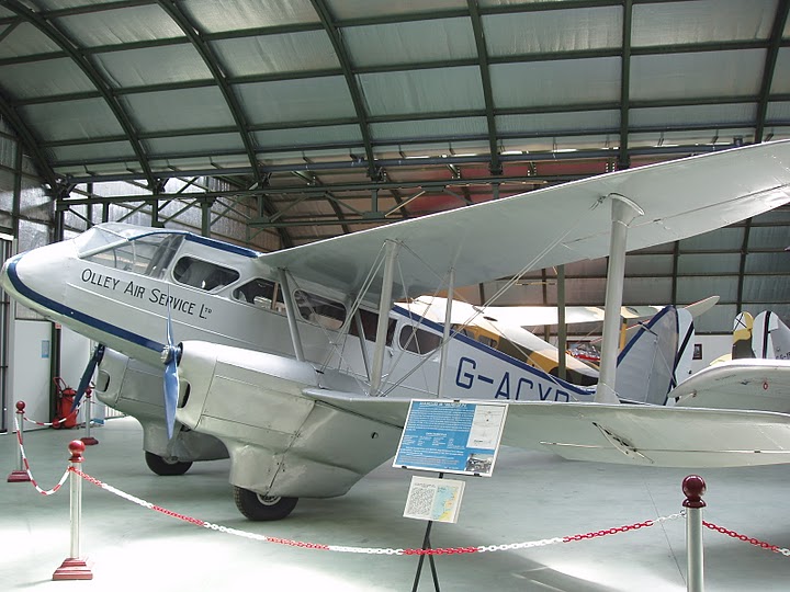 G-ACYR de Havilland D.H.89 Dragon Rapide  Olley Air Services Ltd