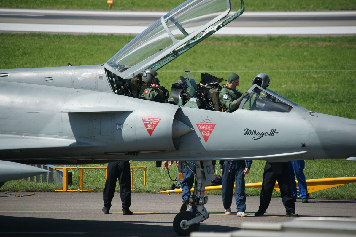 Dassault Mirage III DS HB-RDF/J-2012 Swiss Air Force