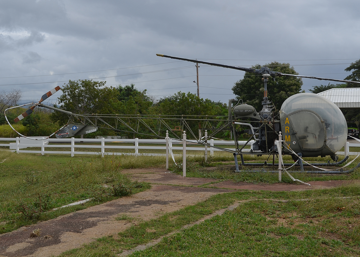 Bell OH-13E Sioux 51-14058 Puerto Rico Air National Guard