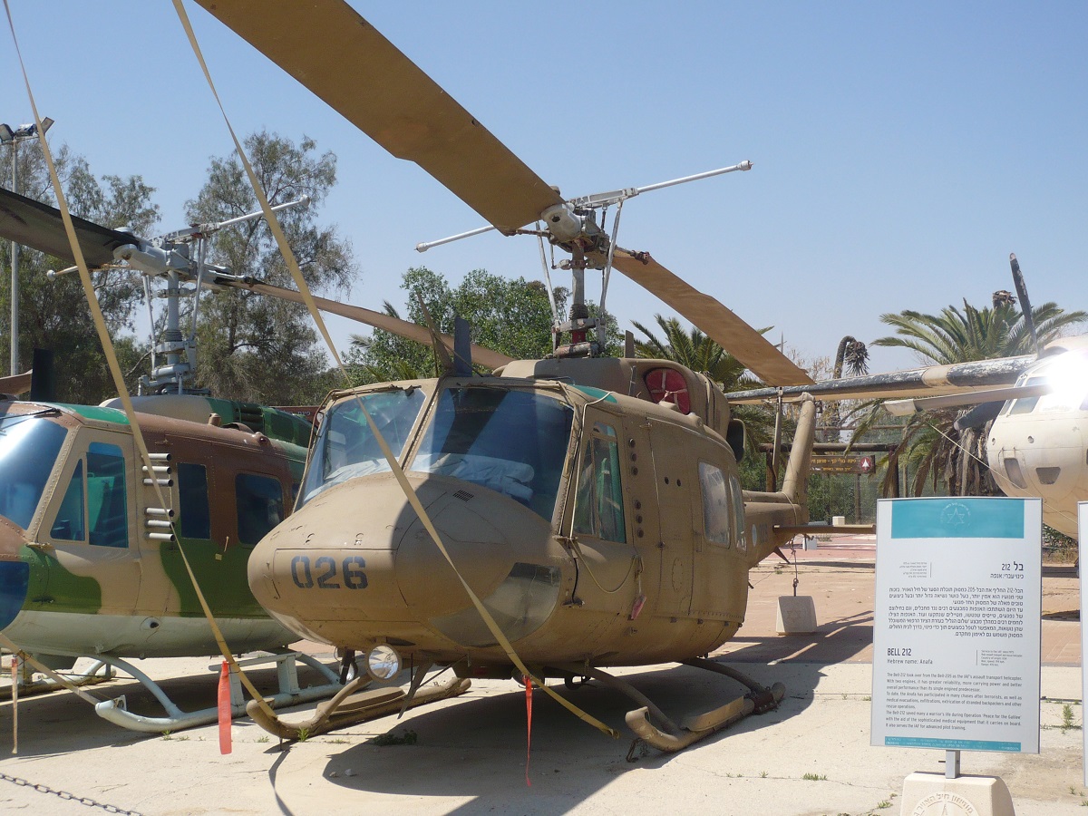 Bell 212 026 Israel Defence Force