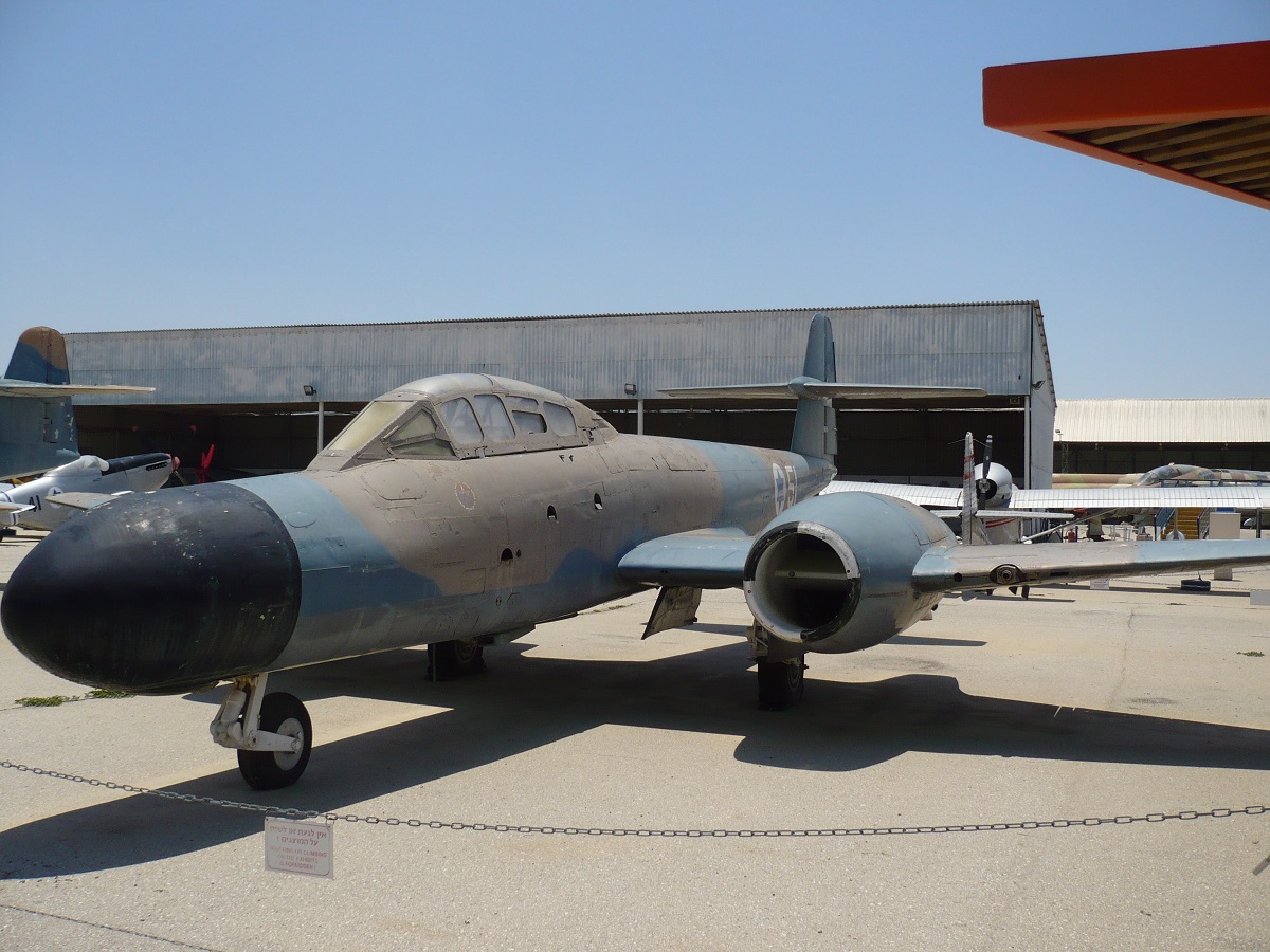 Gloster Meteor NF.13 51 Israel Defence Force
