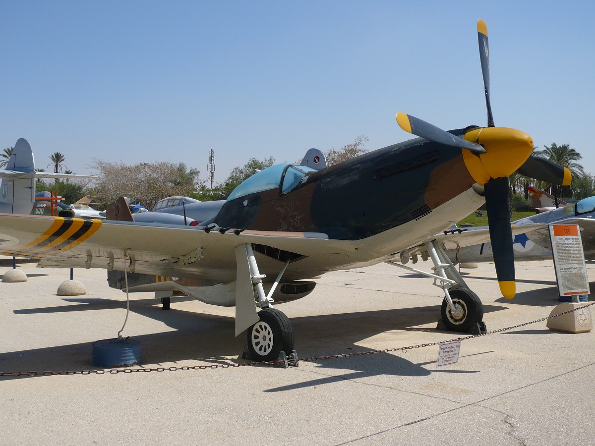 North American P-51D Mustang 38 Israel Defence Force