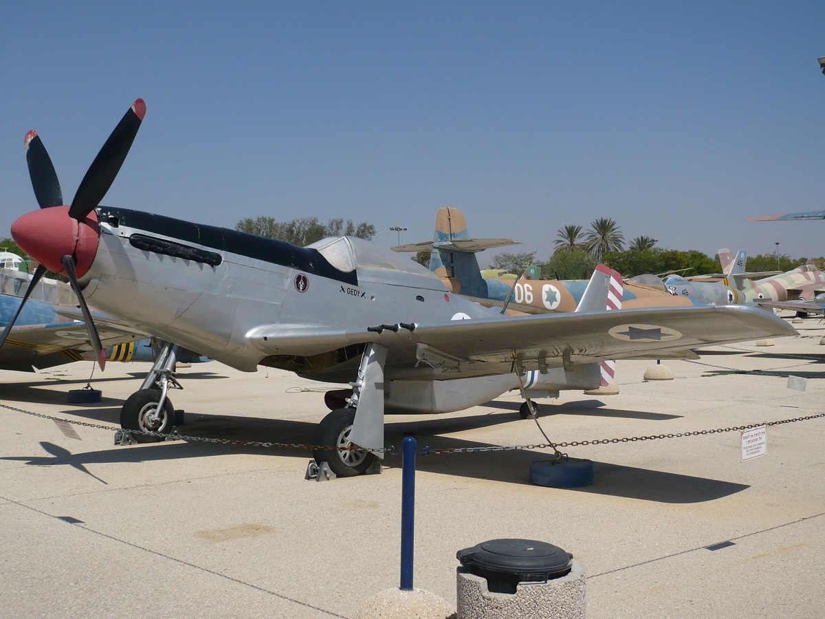 North American P-51D Mustang 41 Israel Defence Force