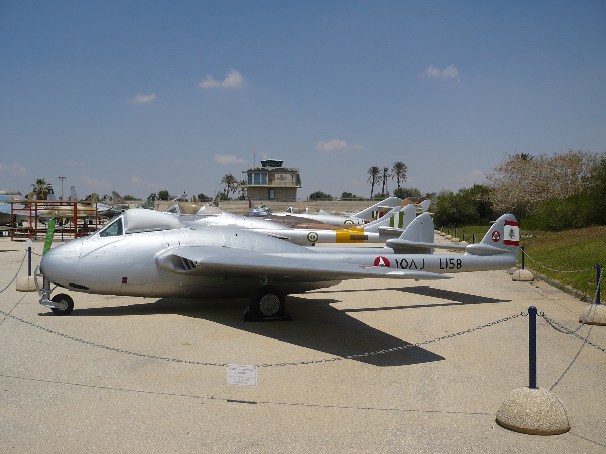de Havilland Vampire FB.52 L-158�Lebanese Air Force