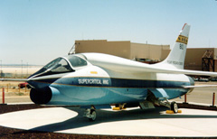 N810NA Vought F-8A "Super Critical Wing"