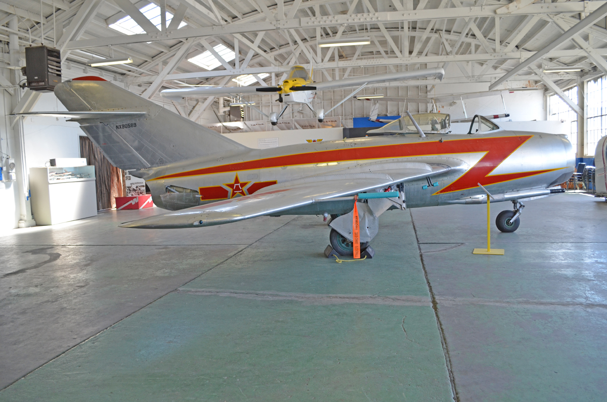 NX90589 Mikoyan Gurevich MiG-15bis - Oakland Aviation Museum