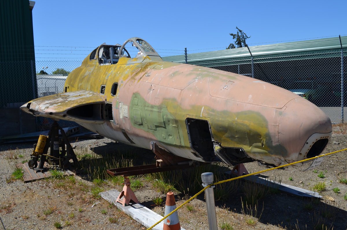 53-7524 Republic RF-84F Thunderflash - Oakland Aviation Museum