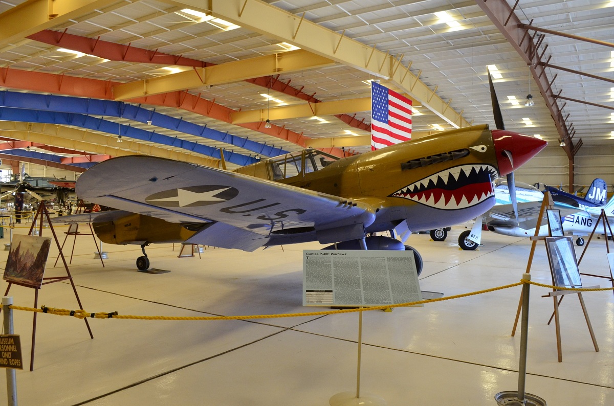 N95JB/38 Curtiss P-40E Kittyhawk&nbsp;- War Eagles Air Museum