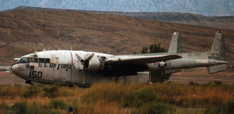 N37636 Fairchild C-119L Flying Boxcar