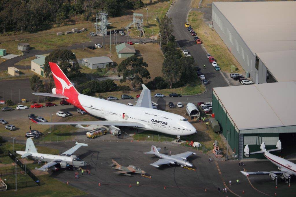 Boeing 747438 VHOJA Qantas AviationMuseum