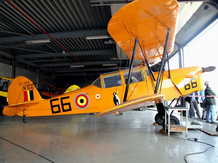 Stampe Vertongen SV.4C OO-GWA/V-66 Belgian Air Force, Stampe & Vertongen Museum