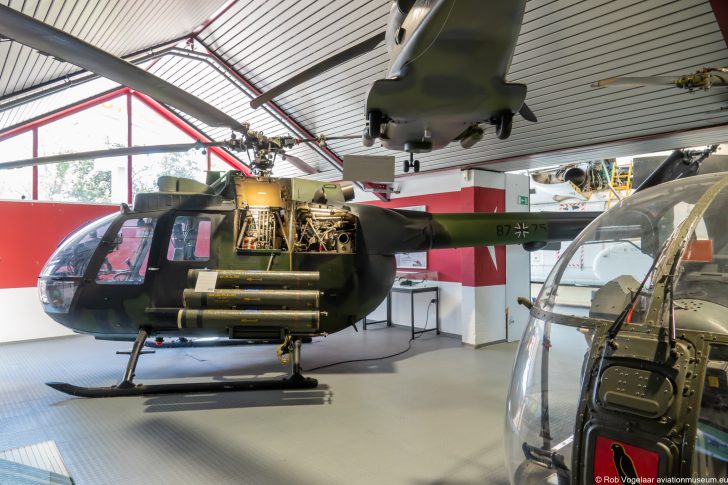 Bolkow 105P 87+75 German Army, Hubschraubermuseum in Bückeburg