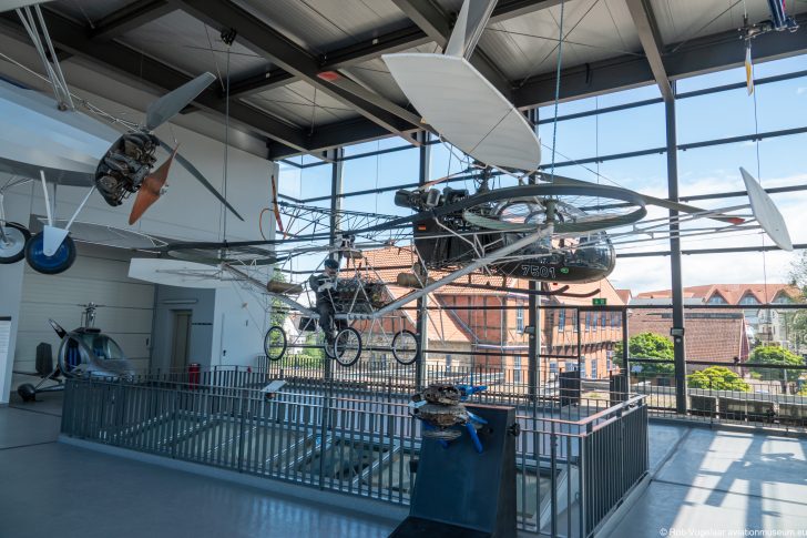 Comu Nr.II (replica), Hubschraubermuseum in Bückeburg, Germany