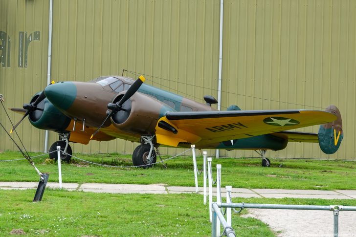 Beech D.18 V US Army, Aviodrome