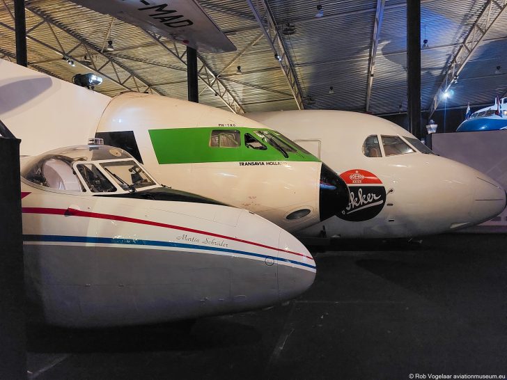 Cockpits Dove, Caravelle and Fokker 70, Aviodrome