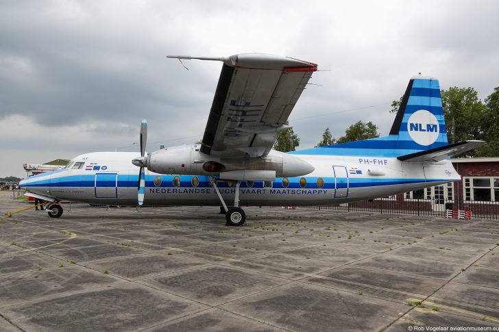 Fokker F.27-100 Friendship PH-FHF Nederlandse Luchtvaart Maatschappij, Aviodrome