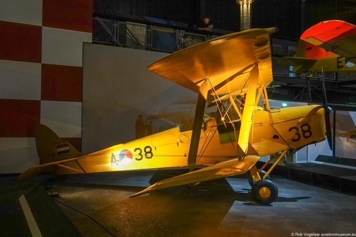 de Havilland DH.82A Tiger Moth A-38 Royal Netherlands Air Force, Aviadrome