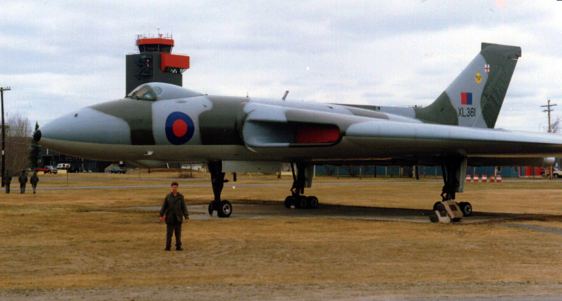 XL361 Avro Vulcan B.2 at CAF Base Goose Bay